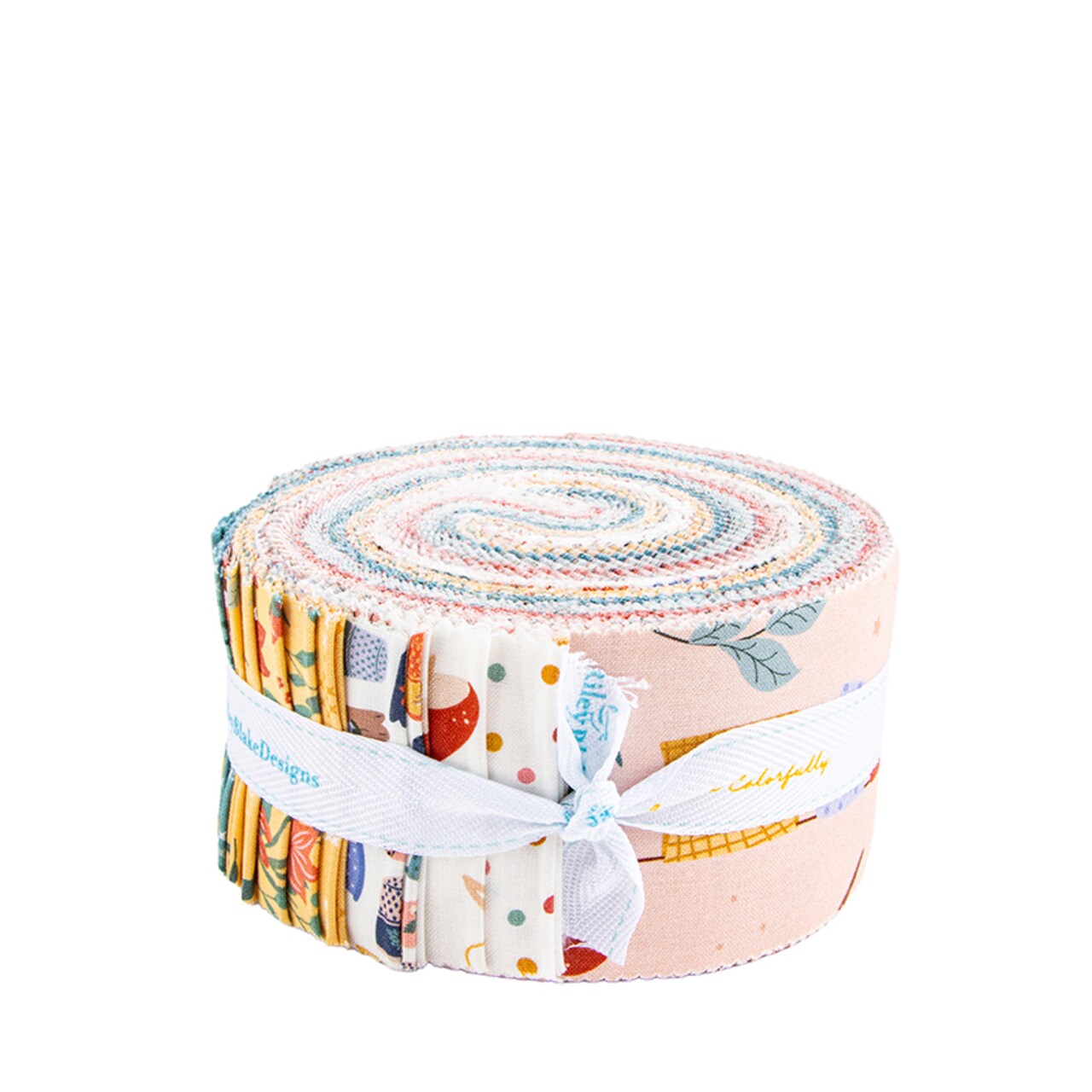 Thimbelina & the Sewing Fairies 2.5" Strip Roll (Jelly Roll / Rolie Polie) by Jennifer Long for Riley Blake (RP-16860-40)